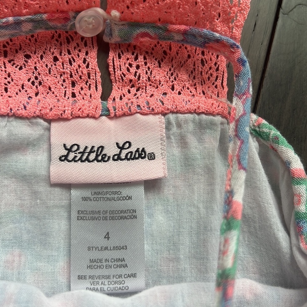 Little lass toddler girl dress tank tops - Picture 11 of 12